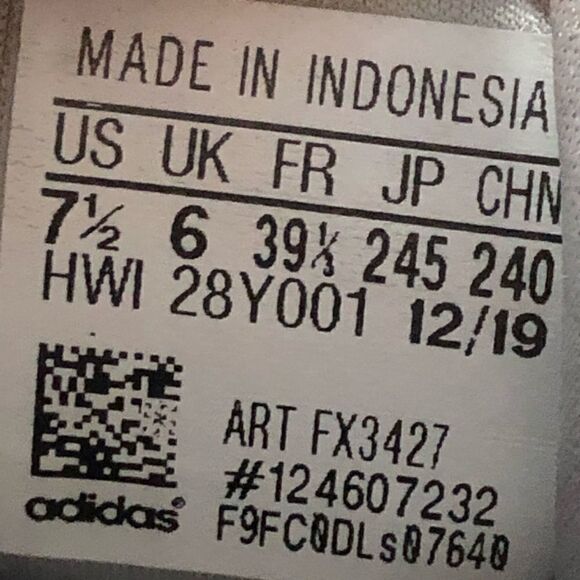 Adidas cloudfoam womens mesh running shoes lace up sneakers gray white size 7.5 - Picture 6 of 8